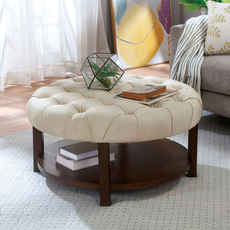 Bien Aine Upholstered Ottoman